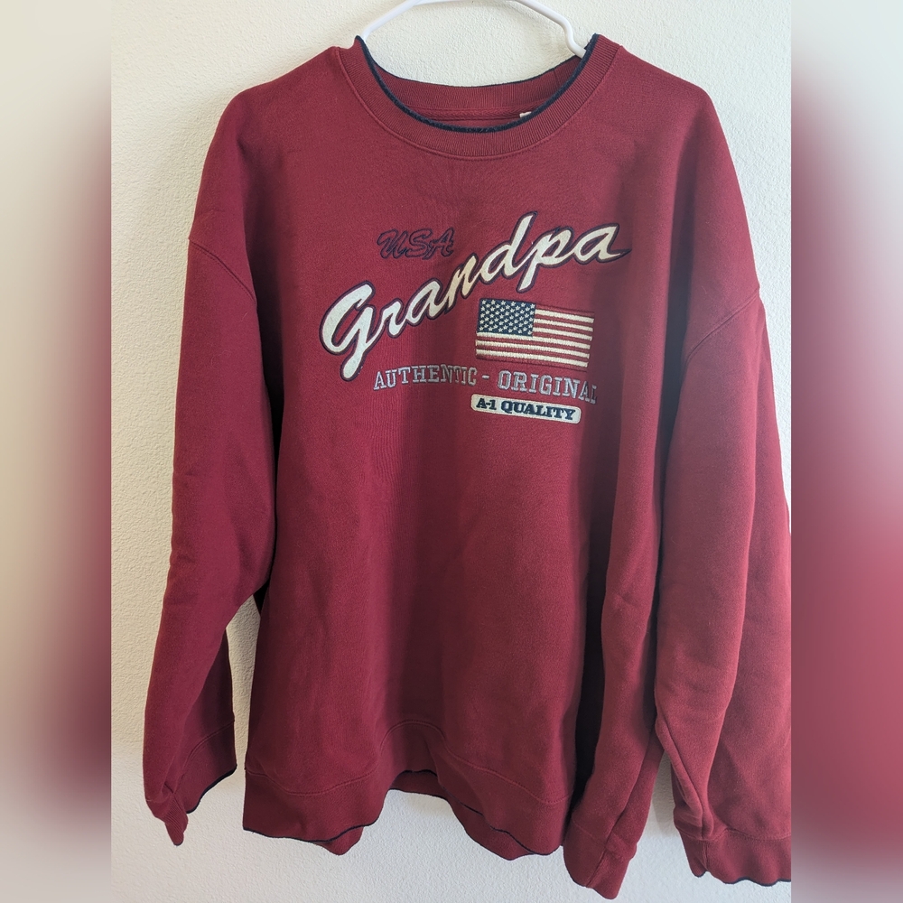 Croft & Barrow Red Crewneck Sweater